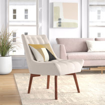 Nautica accent chair with wood online legs